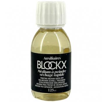 BlockX Schnelltrockendes Zeichenpapierspray 125 ml – Glasflasche (30514BXC)