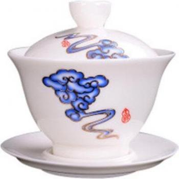 150ml Sheep Fat Jade Kung Fu Tea Set