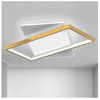 Plafonnière LED 32W Dorée