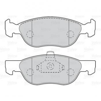 VALEO Premium Brake Pads for Fiat Punto