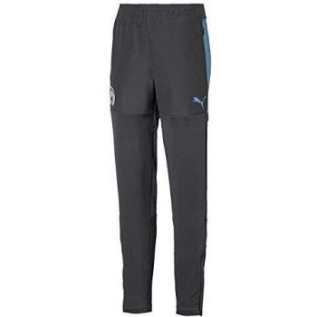 PUMA Pantalon L Gris/Bleu MCFC Stadium Jr