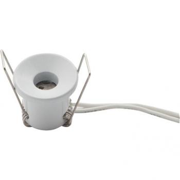 Portalampada G4 30mm Bianco Rotondo Incasso Novaline