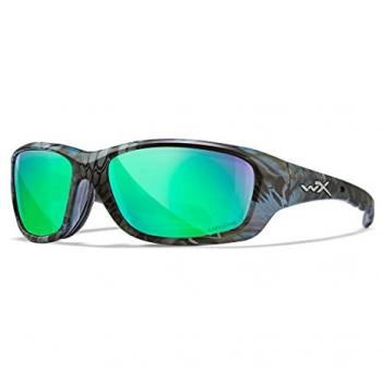 Wiley X Gravity CAPTIVATE™ Polarized Green Mirror – Men’s 63mm