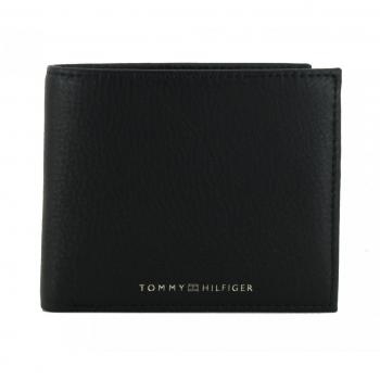 Cartera de Cuero Tommy Hilfiger con Detalle de Marca