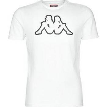 Kappa Slim T‑shirt blanc « Cromen », 100 % coton, manches courtes