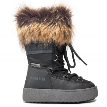 Moon Boot Monaco Low WP Jtrack Schneeschuhe – Schwarz, 32 cm