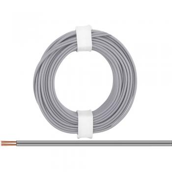 Câble de connexion 2 x 0.14 mm² gris