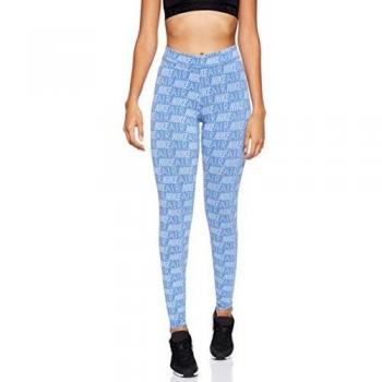 Nike Damen NSW AIR LGGNG AOP Pants – Indigo Storm – M (Medium)