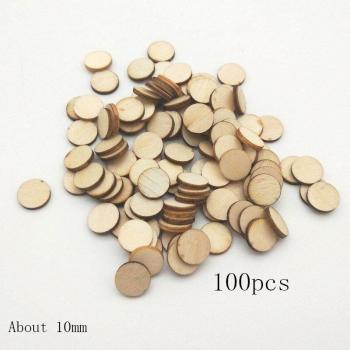Blank Wooden Discs for Scrapbooking