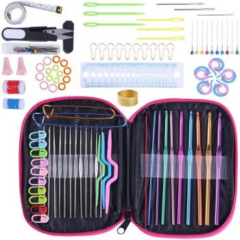 Aluminum Crochet Hooks Organizer