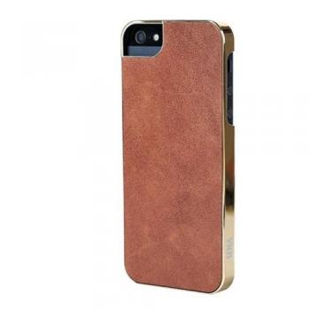 Custodia Sleek Metallica Sena SFD12603EU per iPhone 5 – Colore Caramello/Oro