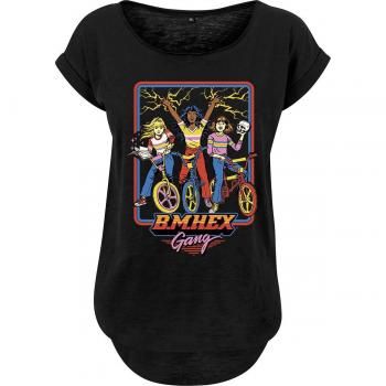 B.M. HEX Camiseta de Steven Rhodes – Negra, 5XL, Mujer