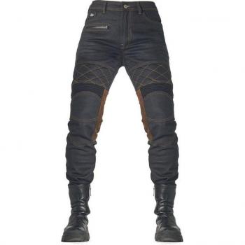 Pantaloni Cerati Tessili da Moto per Donna Fuel Sergeant 2 Blu 2XL 38
