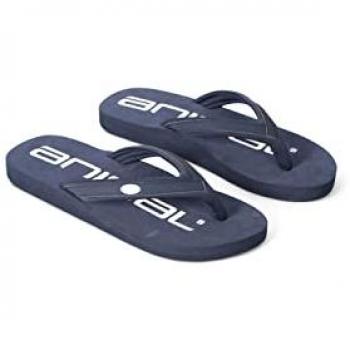 Animal Swish Women's Lightweight Comfortable Blue Flip-Flops