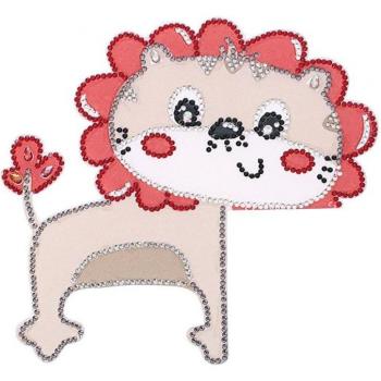 Cat Giraffe Ladybug Lion Diamond Painting Luminous Switch Stickers