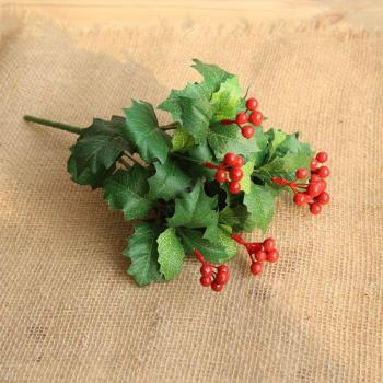 Artificial Red Berry Floral Branch