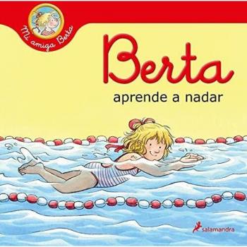 Berta aprende a nadar