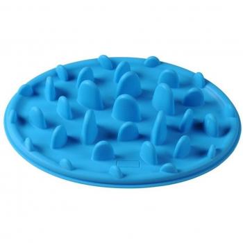 Bol de repas lent en silicone pour animaux