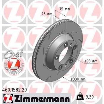 Zimmermann Porsche Panamera Brake Disc Coat Z 460.1582.20
