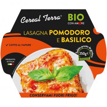 Lasagna di pomodoro e basilico
