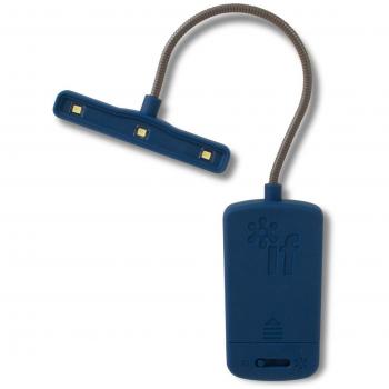 Faro de Libro Luminosa Azul Pastel