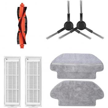 Accessoires MiJià Robot – Pack HEPA + brosse & vadrouille murale