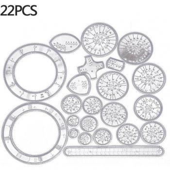 Kit de Construcción Mágica: Dibujo, Engranajes y Ruedas 22 piezas