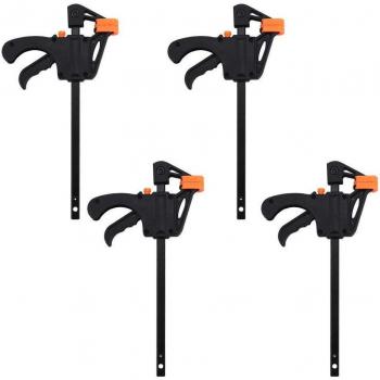 HLZS Plastic Bar Clamps 4-Inch Set