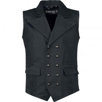 Gothicana by EMP Schwarze XL Weste From Safety To Where
