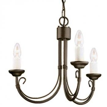 Curtis 2xE27 Wanddecke – 60 W, gealterte Messingfarbe Elfenbein