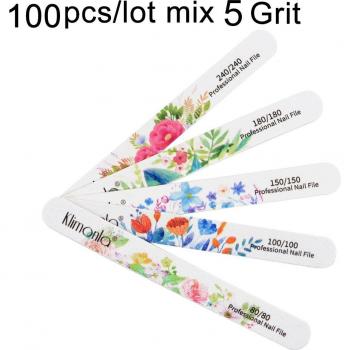 Set Completo Limas de Uñas 100, 180, 240 + Tablero
