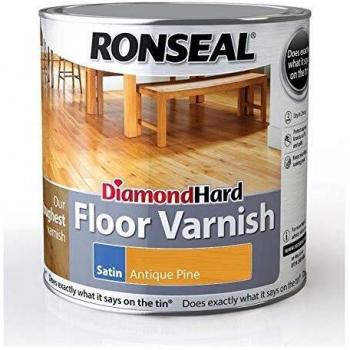 Ronseal 2.5 Litre Diamond Hard Satin Floor Varnish