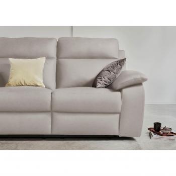 3-Sitzer Sofa in Wildlederoptik von Nicoletti