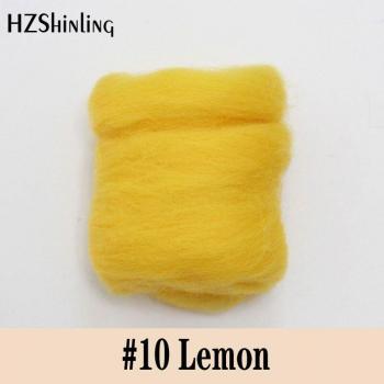 Lemon Zest Short Fiber Wool 5g
