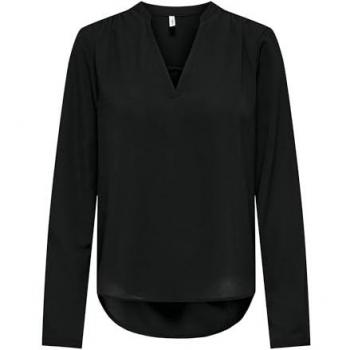 ONLY Viskose Blusenshirt ONLNOVA LIFE VIS L/S JOSIE TOP SOLID