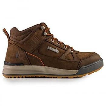 Scruffs Switchback Adult Safety Shoe – Brown, UK 7, EN Certified