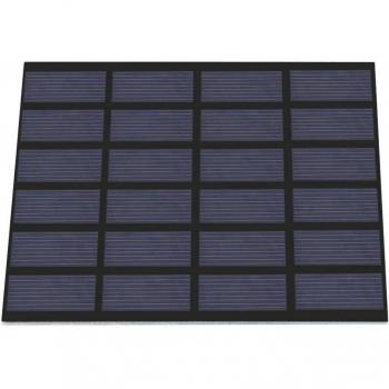 Mini Cargador Solar de 1,5 W 6V, Panel de PET, Suministro de Energía para Móviles