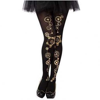 Calze Steampunk con ingranaggi