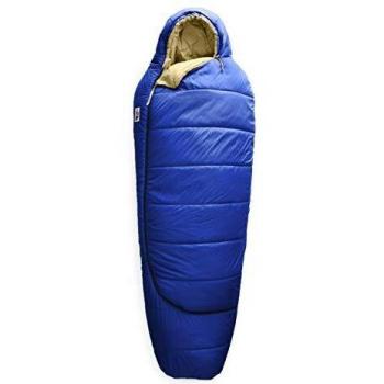 Couverture de nuit Eco Trail Synthétique 20 m C TNF Bleu/Chanvre – Homme Long côté droit