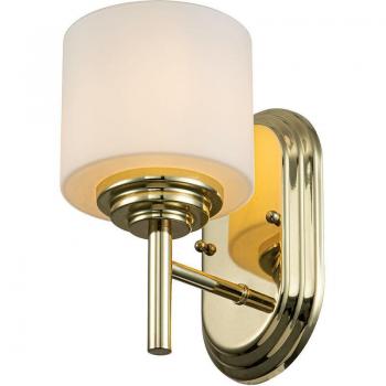 Applique da esterno Malibu in ottone lucido