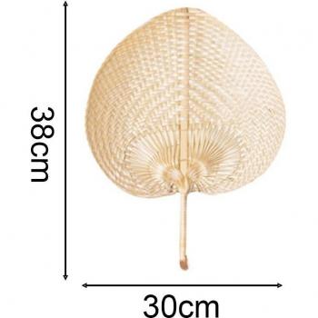 DIY Summer Bamboo Woven Fan