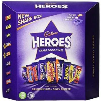 Cadbury Heroes Share Box 385g
