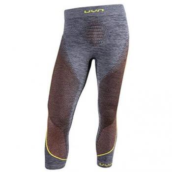 UYN Ambityon UW Mittel Melange Herren S/M in Black Melange/Orange/Yellows
