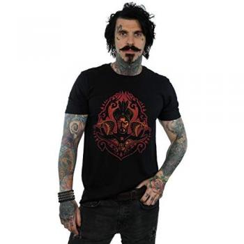 Aladdin Movie Jafar Snakes T-Shirt Large Black