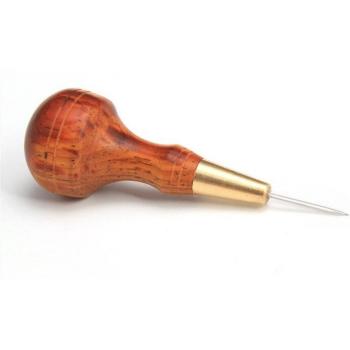 Wooden Handle Leather Stitching Awl