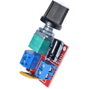 Dispositivo PWM Mini 5A 90W: Motor CC y Regulador LED