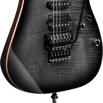 Ibanez RG8570-BRE J.Custom E-Gitarre in Schwarz Rutile mit Etui und Authentizitätszertifikat