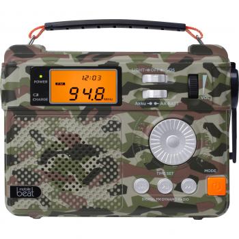 Silva Schneider SOS 223 BT Radio di emergenza FM AM OC AUX Onde corte USB Manovella Lampada da lettura ricaricabile