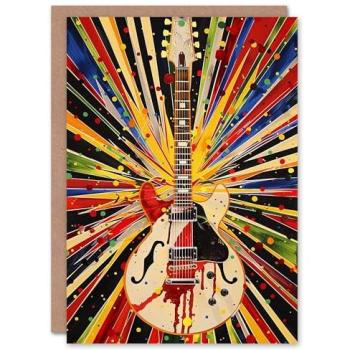 Artery8 Rainbow Riff Women’s Greeting Card