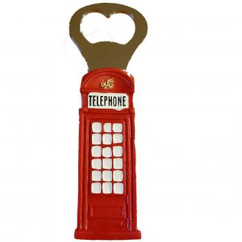 Red Moulded London Icon Bottle Opener – Decal Custom